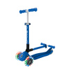 Hulajnoga trójkołowa Globber JUNIOR FOLDABLE LIGHTS Navy Blue (437-300-3)