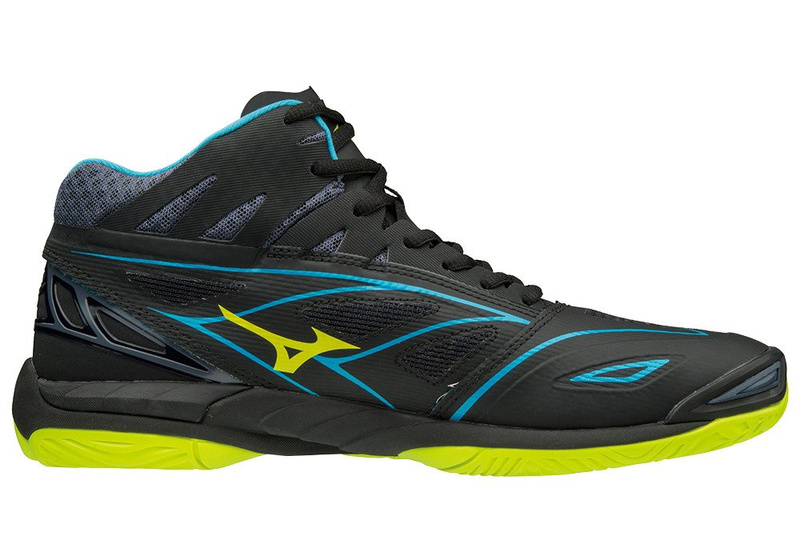 Buty halowe do piłki ręcznej Mizuno Wave Mirage 2.1 MID, Ombre blue