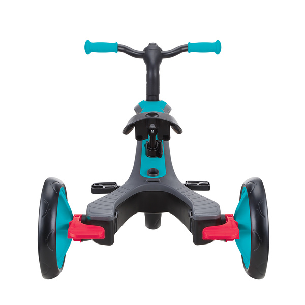 Rowerek 4w1 trójkołowy - biegowy - wózek Globber Explorer Trike / Teal 634-105