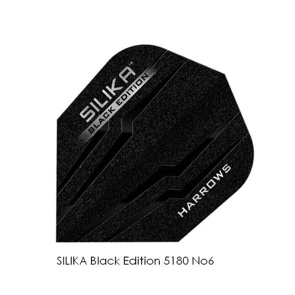 Piórka Harrows SILIKA (Black Edition)