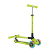 Hulajnoga 3-kołowa Globber Primo Foldable Lights 432-106-3 Lime Green