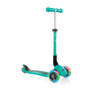 Hulajnoga 3-kołowa Globber Junior Foldable Lights / Emerald Green 437-107