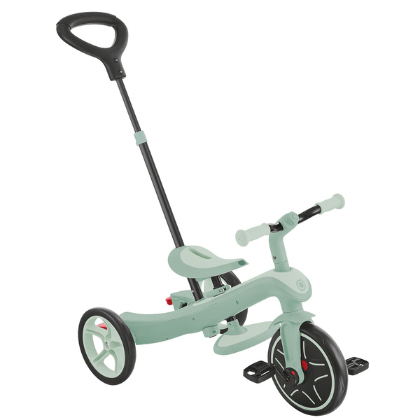 Rowerek 4w1 trójkołowy - biegowy - wózek Globber Explorer Trike 4w1 ECOLOGIC / Pistachio 637-505