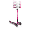 Hulajnoga 3-kołowa Globber Master Lights / Deep Pink 662-110-2
