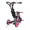 Rowerek 4w1 trójkołowy - biegowy - wózek Globber Explorer Trike / Fuchsia 632-110-3
