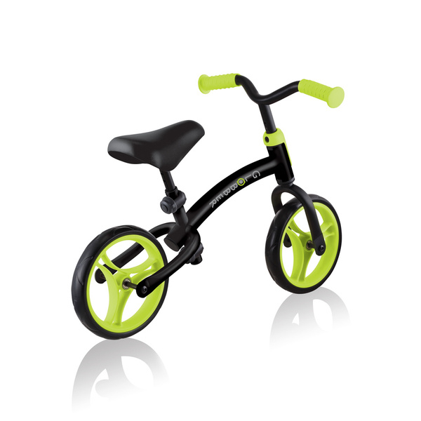 Rowerek biegowy Globber GO Bike DUO / Black - Lime Green 614-106-2