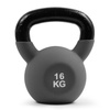 Odważnik ciężar hantel Kettlebell 16kg żeliwny z gumową powłoką