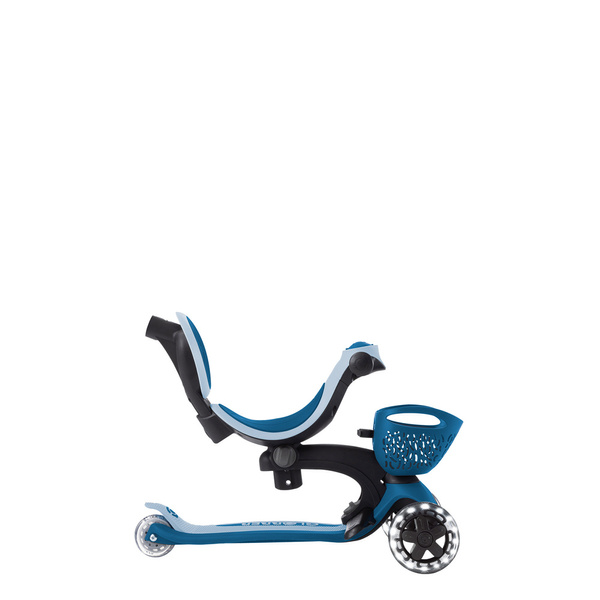 Hulajnoga trójkołowa z siedziskiem jeździk GO•UP BABY 360 LIGHTS (844-100)