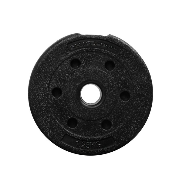 Zestaw hantli 2x10 kg z drążkiem łączącym do sztangi regulowane obciążenie BR020