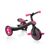 Rowerek 4w1 trójkołowy - biegowy - wózek Globber Explorer Trike / Fuchsia 632-110-3