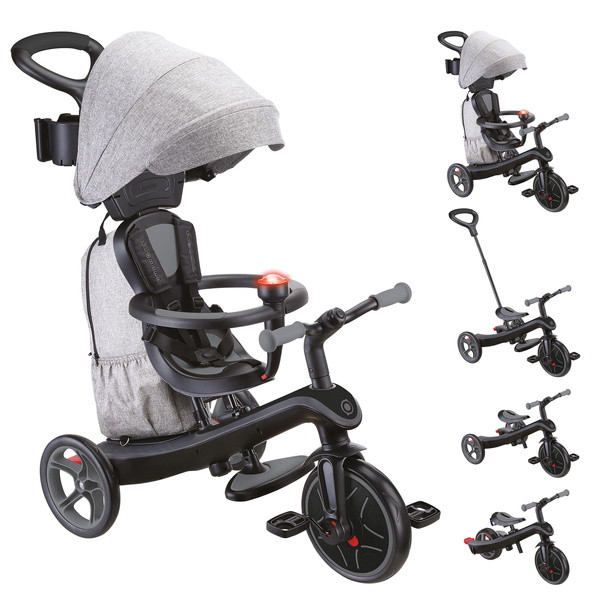 Rowerek 4w1 trójkołowy - biegowy - wózek Globber Explorer Trike 4w1 DELUXE PLAY 636-120
