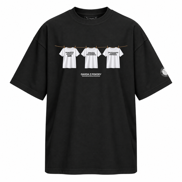 TETRYCY t-shirt 'KOSZULKI' - czarny