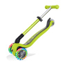 Hulajnoga 3-kołowa Globber Junior Foldable Lights / Lime Green 437-106