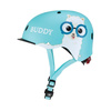 Kask dziecięcy Globber Elite Lights / Poolside Blue - Buddy 507-105