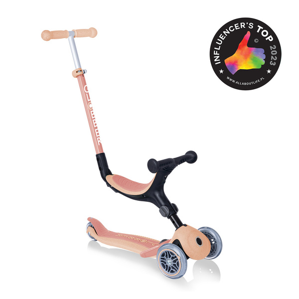 Hulajnoga trójkołowa z siedziskiem jeździk GO•UP FOLDABLE PLUS ECOLOGIC (694-506)