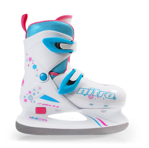 Łyżwy hokejowe regulowane Roller Derby Nitro 8.8 Girl