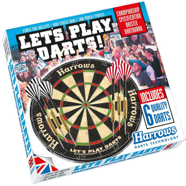 Zestaw Harrows Let's Play Darts Game Set / tarcza + rzutki