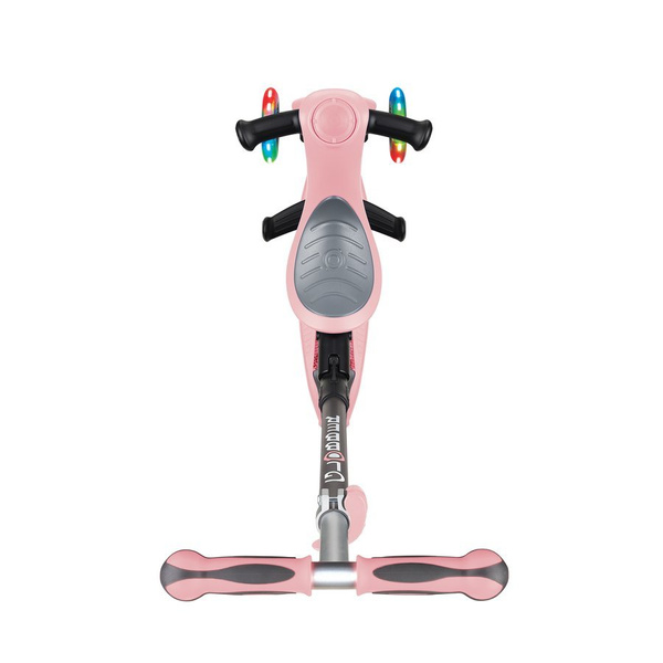 Hulajnoga jeździk rowerek Globber GO-UP Deluxe Fantasy Lights / Pastel Pink - Flowers 647-211