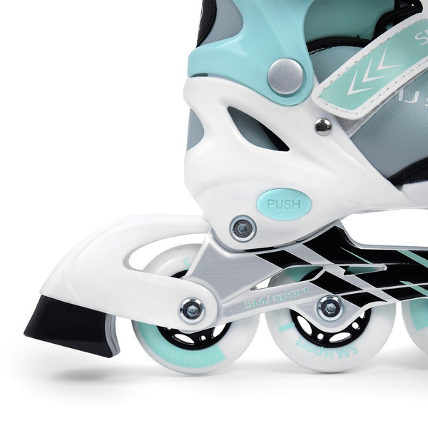 Rolki regulowane SMJ sport BS-901MA Girl mint