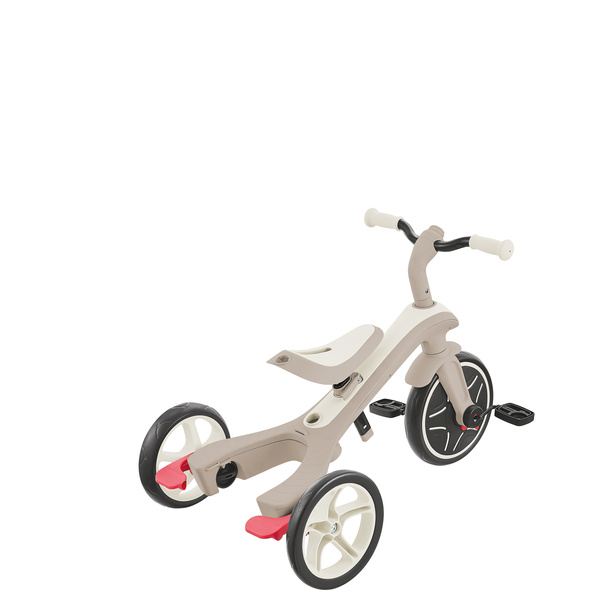 Rowerek 4w1 trójkołowy - biegowy - wózek Globber Explorer Trike 4w1 ECOLOGIC / Coconut 637-566