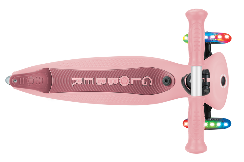 3w1 hulajnoga z siedziskiem jeździk Globber GO-UP Active Lights 360 / Pastel Pink 749-310