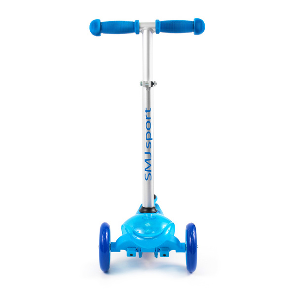 Hulajnoga 3-kołowa SMJ sport MS06 LED niebieska