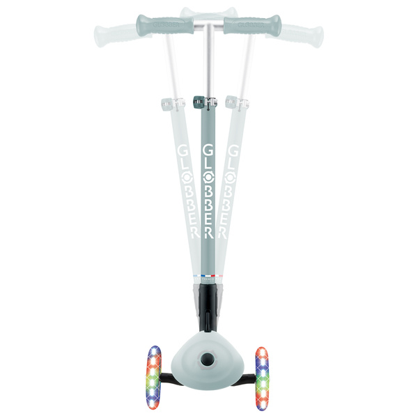 Hulajnoga trójkołowa Globber PRIMO FOLDABLE LIGHTS Sage (432-609-4)