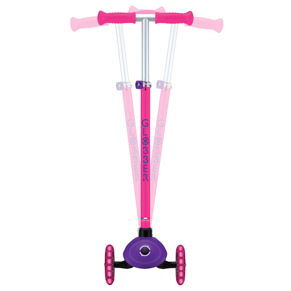 Hulajnoga trójkołowa Globber PRIMO PLUS LIGHTS Neon Pink (442-810-4)
