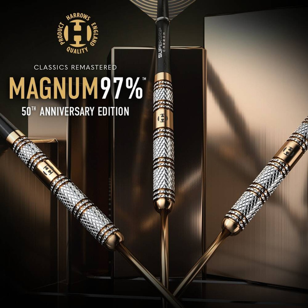 Rzutki Harrows MAGNUM 97% 50th ANNIVERSARY EDITION softip