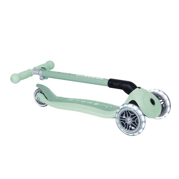Hulajnoga 3-kołowa Globber Primo Foldable Lights ECOLOGIC Pistachio 696-505