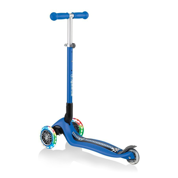 Hulajnoga 3-kołowa Globber Primo Foldable Fantasy Lights 434-100 Navy Blue - Racing