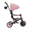 Pojazd 4w1  wózek - rowerek trójkołowy - biegowy Globber EXPLORER TRIKE FOLDABLE 4in1 732-210 Deep Pastel Pink