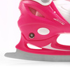 Łyżwy figurowe regulowane CRK41 gwiazdki pink