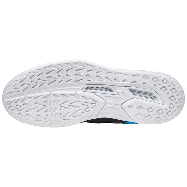 Buty halowe do piłki ręcznej Mizuno Ghost Shadow - niebiesko-czarne