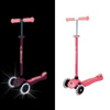 Hulajnoga trójkołowa Globber PRIMO PLUS GLOW LIGHTS - Coral Pink (443-110)