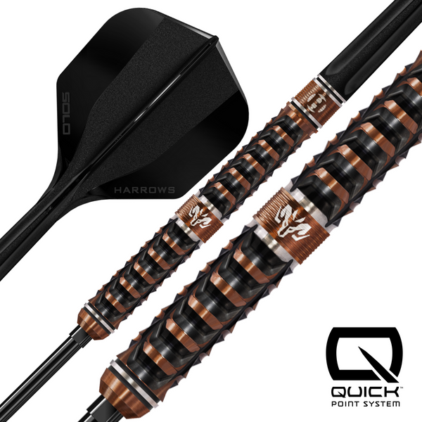 Rzutki Harrows WOLFRAM TRINITY 97% steeltip