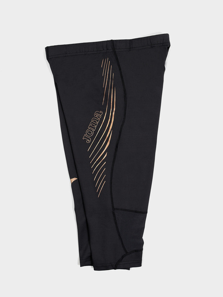 Spodnie legginsy do biegania Joma 100034.100 czarne 3/4