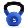 Odważnik ciężar hantel Kettlebell 14kg żeliwny z gumową powłoką
