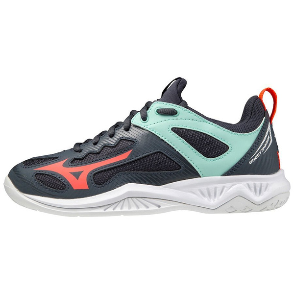 Buty halowe do piłki ręcznej Mizuno Ghost Shadow - zielono-czarne