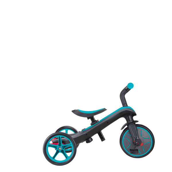 Rowerek 4w1 trójkołowy - biegowy - wózek Globber Explorer Trike / Teal 634-105