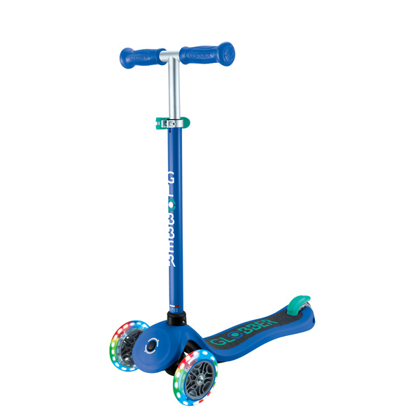Hulajnoga trójkołowa Globber PRIMO LIGHTS Navy Blue (423-600-4)