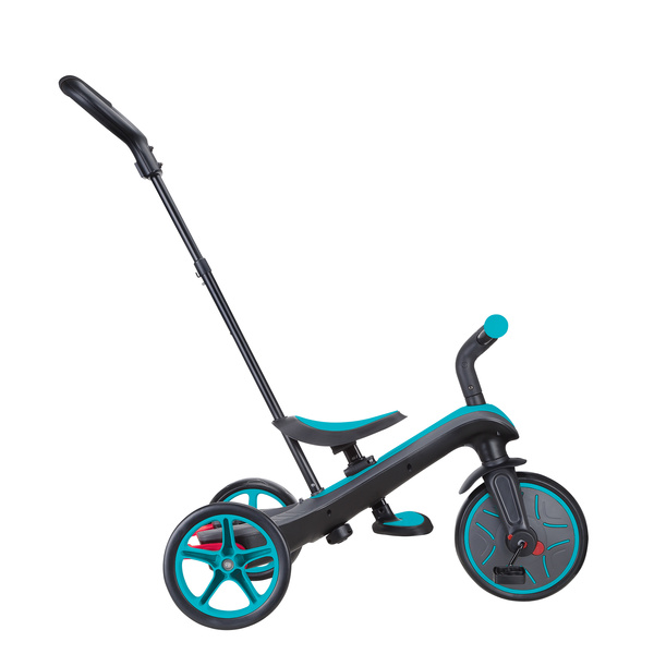 Rowerek 4w1 trójkołowy - biegowy - wózek Globber Explorer Trike / Teal 634-105