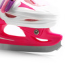 Łyżwy figurowe regulowane CRK41 gwiazdki pink