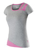 Koszulka tenisowa Head Off court Anica T-shirt 814435 szara