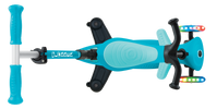 3w1 hulajnoga z siedziskiem jeździk Globber GO-UP Active Lights 360 / Aqua 749-300
