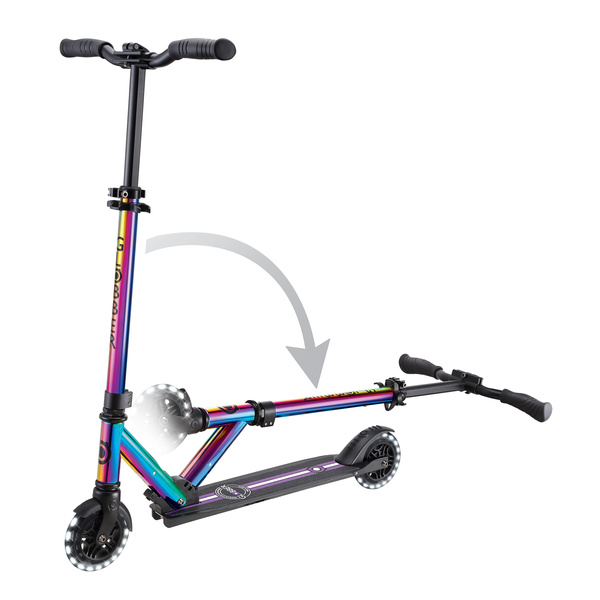 Hulajnoga Globber Flow Element Lights Neo-Chrome 721-401