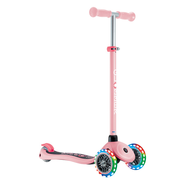 Hulajnoga 3-kołowa Globber Primo Lights / Pastel Pink 423-710-4