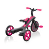 Rowerek 4w1 trójkołowy - biegowy - wózek Globber Explorer Trike / Fuchsia 632-110-3