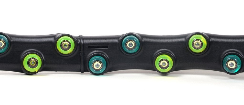 Charcoal koło hula-hop (średnica 110cm, waga 1,25kg) Jinpoli