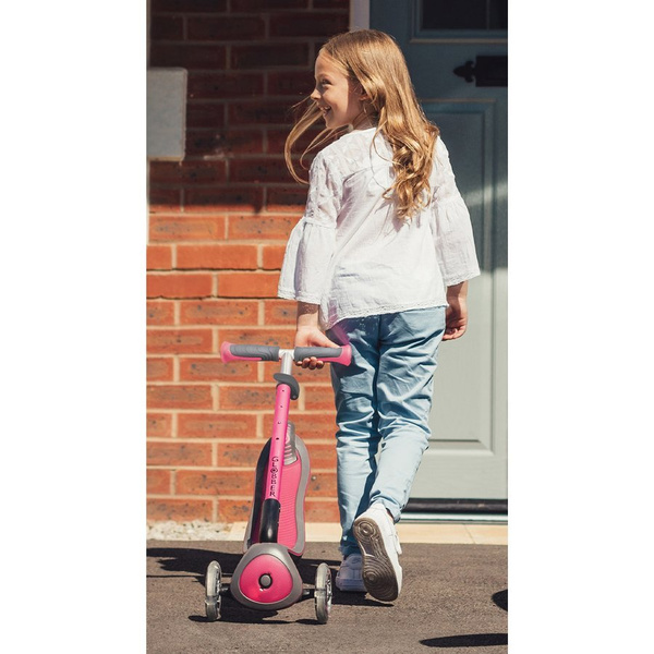 Hulajnoga 3-kołowa Globber Elite Deluxe / Pink 444-210